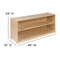 Emma and Oliver Wooden School Classroom Storage Cabinet for Commercial or Home Use